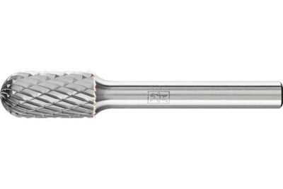 Pferd Carbide Burr Sc-3 Cylindrical Radius End Double Cut 3/8 Inch X 3/4 Inch X