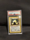 1999 POKEMON JUNGLE 1ST ED #11 SNORLAX-HOLO PSA 7