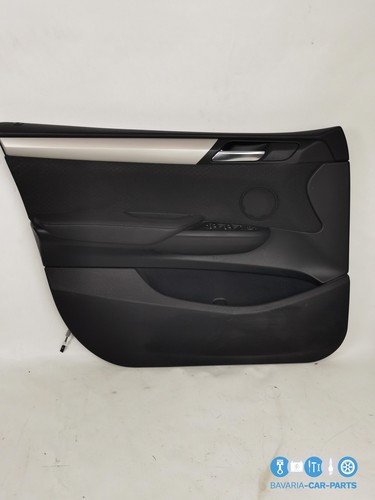 Original BMW  F25 F26  Türverkleidung Stoff vorn links 7394509 SCHWARZ