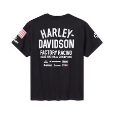 NWT Harley Davidson Men's H-D Championship Tee in Harley Black size Large