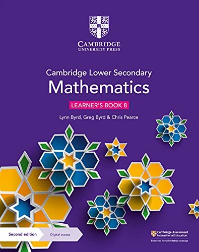Cambridge Lower Secondary Mathematics Learner's Book 8 With Digital Access (1 Year) Lynn Byrd - Image 6