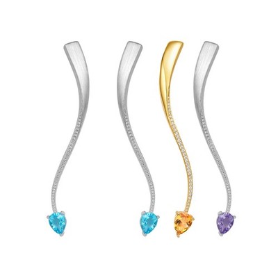 Fei Liu Shooting Star Long Earrings