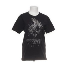 Look 54, T-shirt, Größe: L, Schwarz, Baumwolle/Elasthan, Print, Herren #2uv