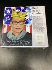 Ruth Bader Ginsburg 1000 Piece Jigsaw Puzzle NEW - RBG Plastic Sealed FunWares
