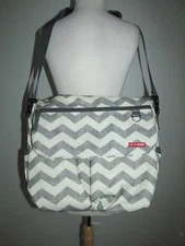 Skip Hop Chevron Stripe Messenger Diaper Bag