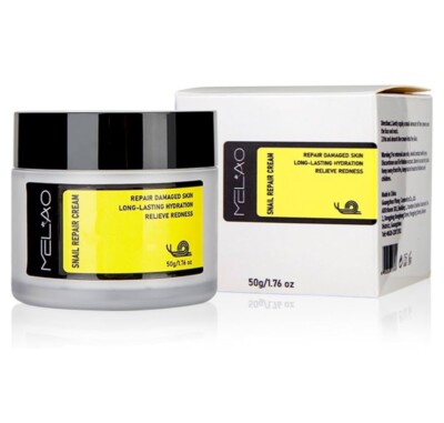 Snail Mucin Cream, 92% Daily Face Gel Cream  For Dry, Sensitive Skin (1.76 Oz)