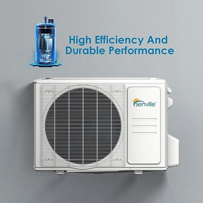 Senville 18000 BTU Mini Split Air Conditioner Heat Pump