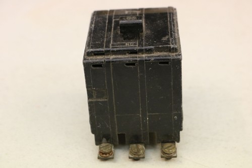 50A 3 pole Circuit Breaker HACR Old Vintage Working Gear Square D box XK - Picture 4 of 8