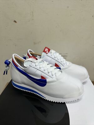 Nike Cortez SP X CLOT 'Forest Gump' White Red Royal Blue Men's 5 6.5 DZ3239-100