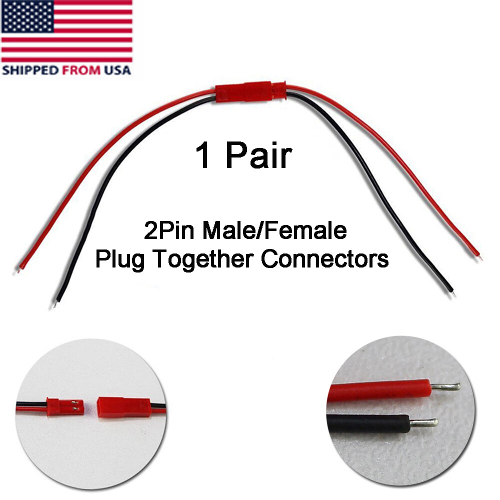 ♡♡ JST 2Pin Connector Male/Female Plug Cable 11.5