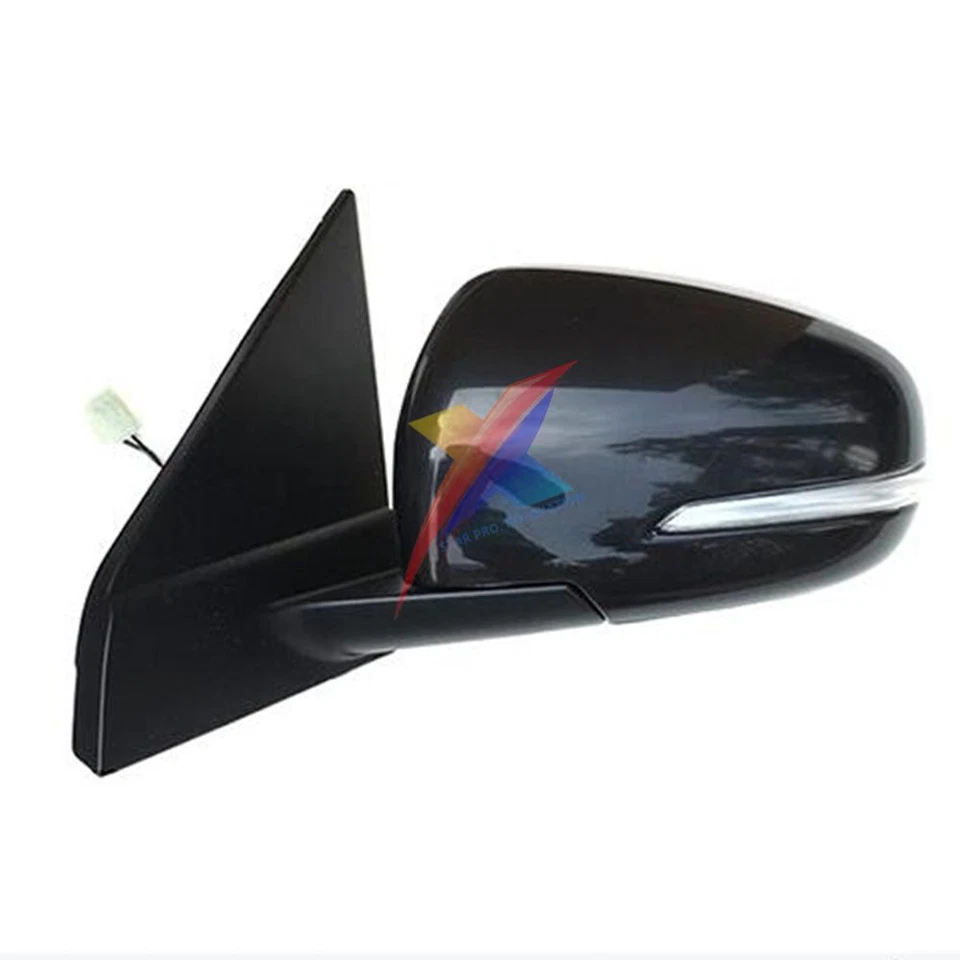 Conjunto de espejo retrovisor lateral izquierdo negro de 8 pines para Suzuki Vitara 2015-2020 Foto 3 de 4