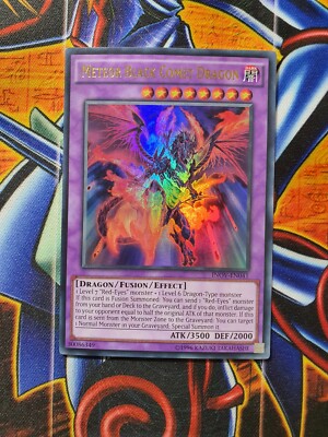 YuGiOh Meteor Black Comet Dragon INOV-EN041 Ultra Rare UNL Edition  - MINT