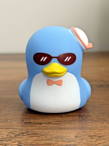 Sanrio HELLO KITTY & FRIENDS Duckz Smoking Gummi Ente Figur Sonnenbrille Spielzeug