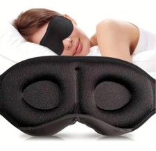 View Soft Padded Sleep 3D Mask Eye Blackout Luxurious Blindfold Travel Eye Cover UK✅ on eBay Soft Padded Sleep 3D Mask Eye Blackout Luxurious Blindfold Travel Eye Cover UK✅