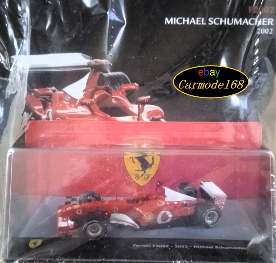 Ferrari F2002 Michael Schumacher #1 F1 2002 1:43 + N 118 Ferrari Official Prod. - Immagine 2 di 3