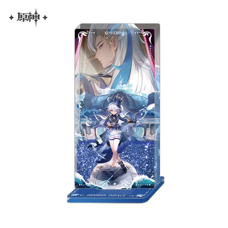 miHoYo Genshin Impact Neuvillette Furina Quicksand Acrylic Stand