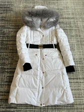 Moose Knuckles Men's Cloud Goose Down Thickened Mid-length Down Jacket