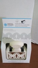 MARTHA STEWART CRAFTS LINKED BUTTERLY TRIM DOUBLE EDGE PUNCH NIP