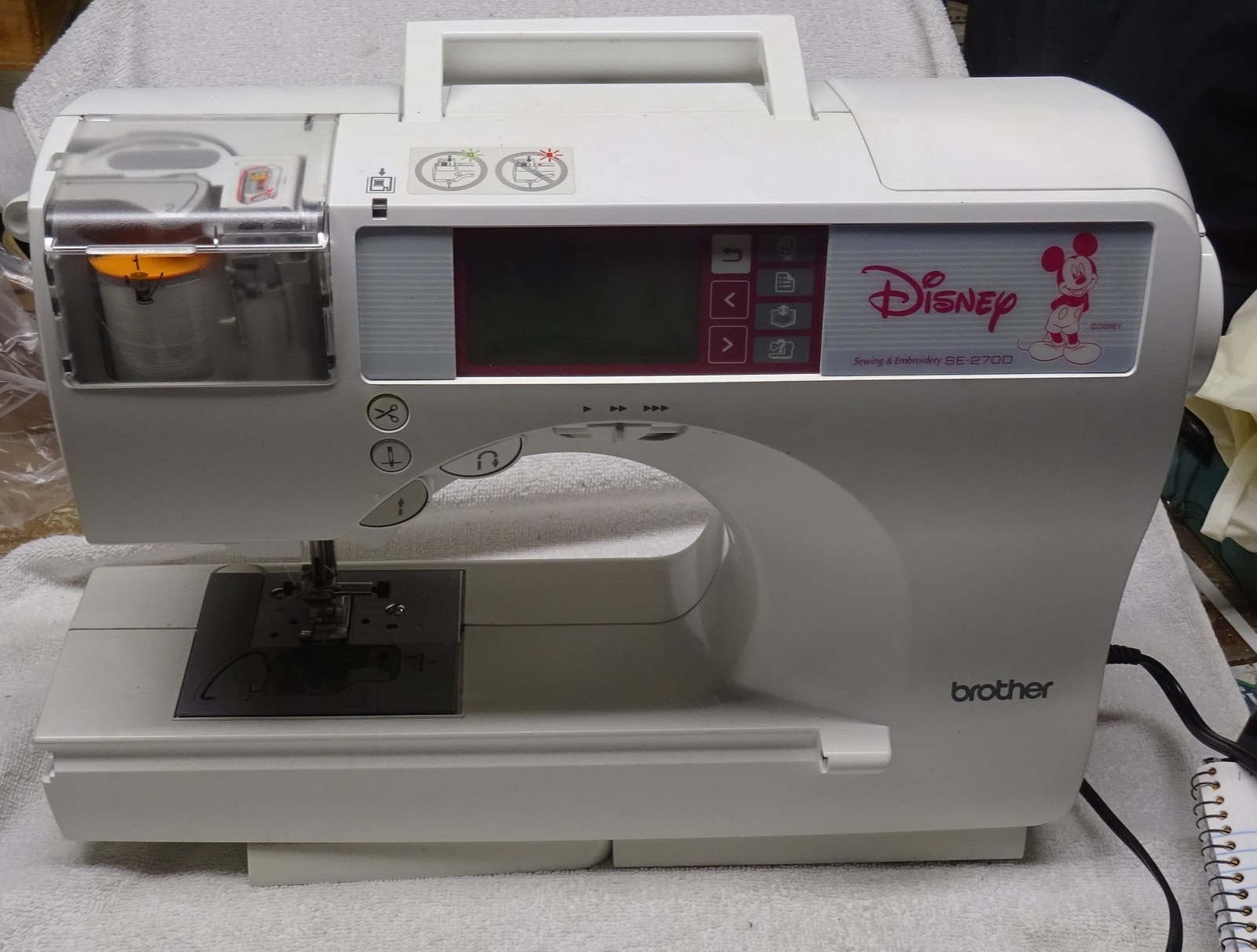 * BROTHER Model SE270D Sewing and Embroidery Machine Real NICE
