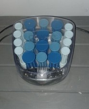 CONAIR Compact Hot Hair Rollers 20 Curlers Set Excellent HS34X Pins Pageant