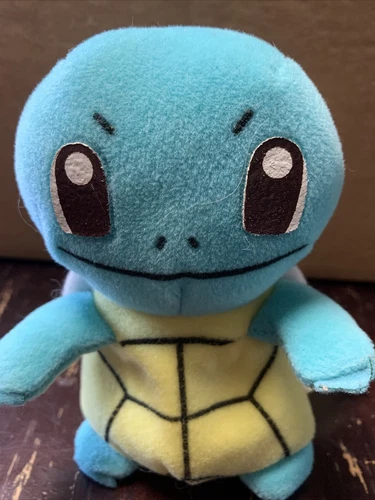 1998 Pokémon Squirtle Bean Bag Plush Stuff Nintendo