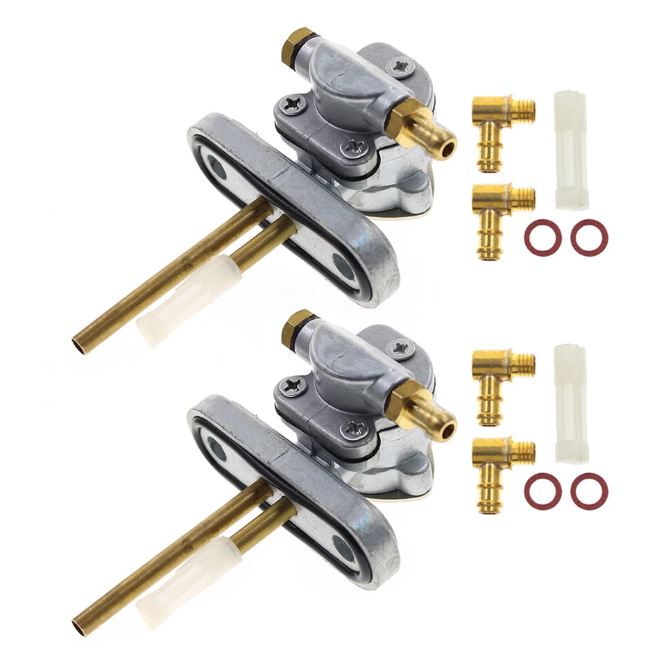 Válvula de combustible Petcock 2 piezas para Yamaha lado izquierdo derecho XS1 XS2 XS 500 650 TX 750 NUEVO Foto 2 de 4