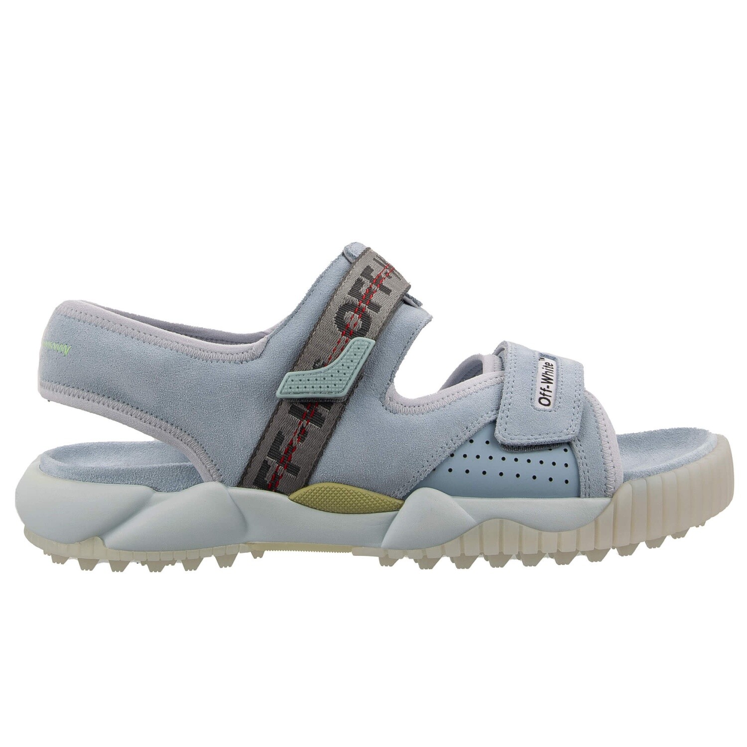 Белоснежная обувь с логотипом Virgil Abloh Oddsy Minimal Trecking сандалии Синие 45 80190₽