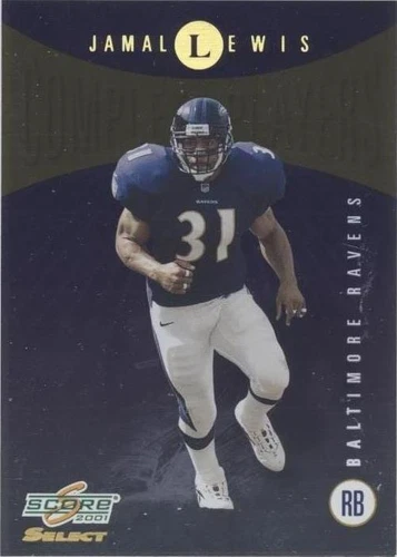 2001 Score Select Jamal Lewis #CP-18