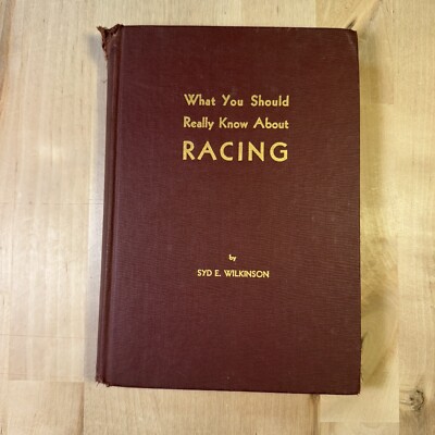 What You Should Really Know About Racing Syd E. Wilkinson SIGNED Edition Horse