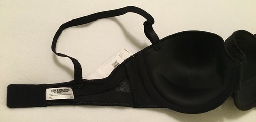 Maidenform Self Expressions Size 36D Bra Black Strapless/4 Ways Style #05841 NWT - Picture 7 of 10