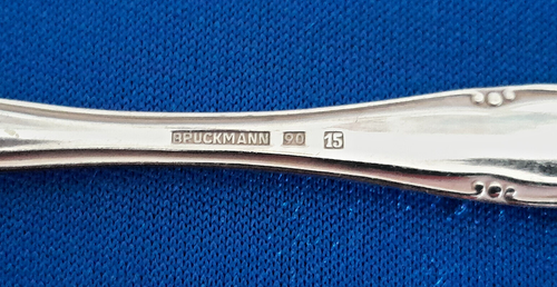 Bruckmann 640 Besteck 6 Kaffeelöffel ca. 13 cm 90er Art. 1464/11.24 - Picture 3 of 3