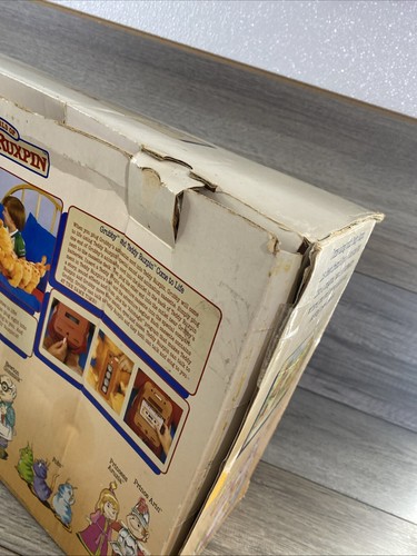 Vtg 1985 Grubby w Box Worlds of Wonder Teddy Ruxpin No Cord Book Or Tape Tested - Picture 15 of 22