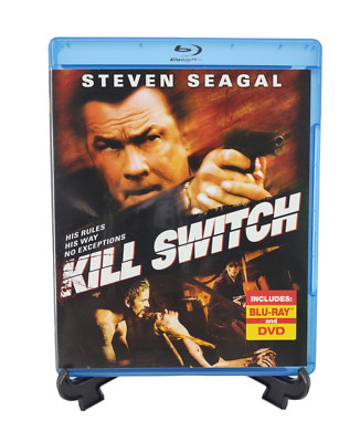 Kill Switch (Blu-ray/DVD, 2010, 2-Disc Set) Steven Seagal *Rare Mint