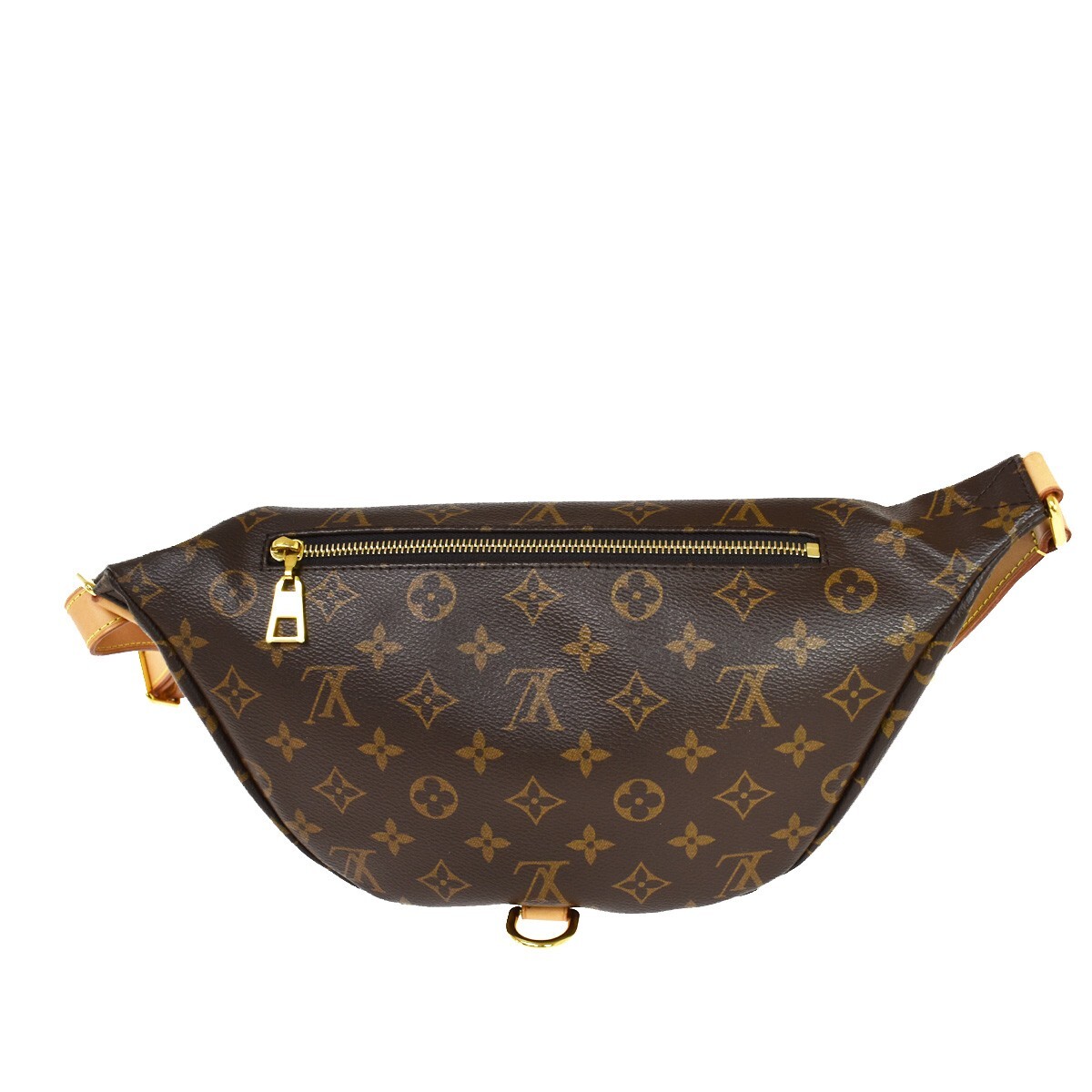 LOUIS VUITTON Bum Bag Body Bag Monogram Leather Brown France