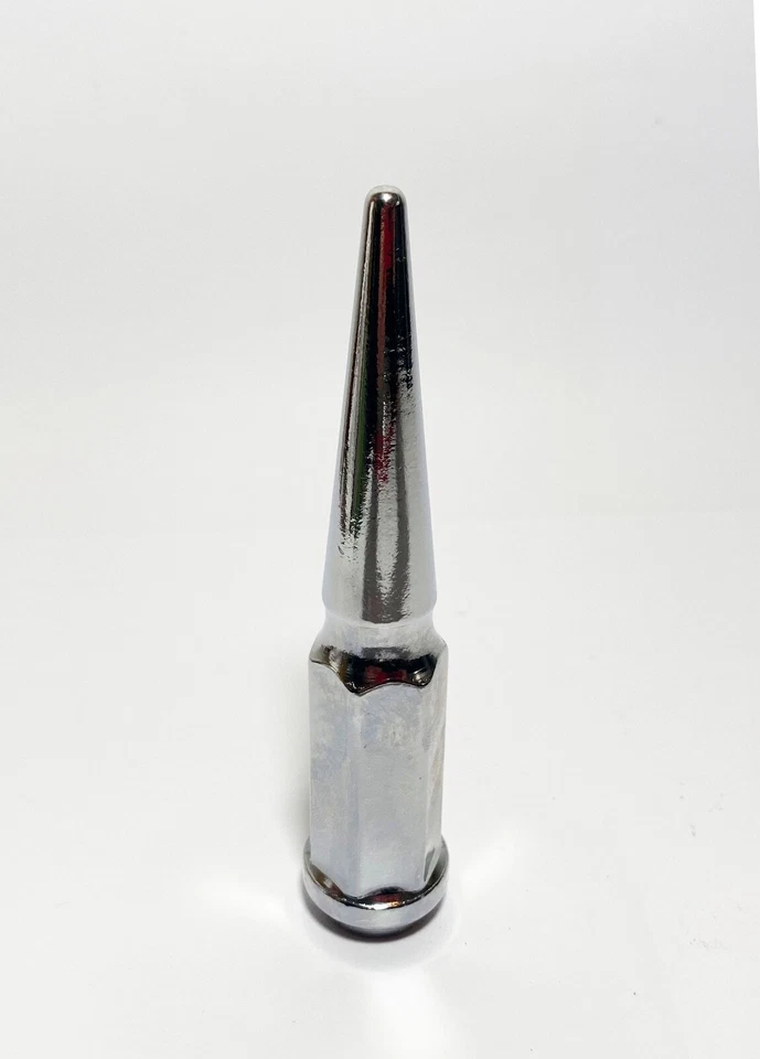 FIT PONTIAC MONTANA 1999-09 4.5'' SPIKE LUG NUTS CONICAL SEAT 12x1.5 CHROME 24PC - Image 4 of 4