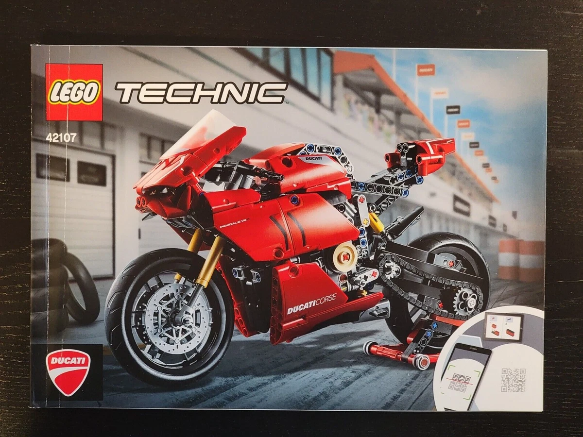 LEGO Ducati Panigale V4 R Technic 42107 - Manual Only