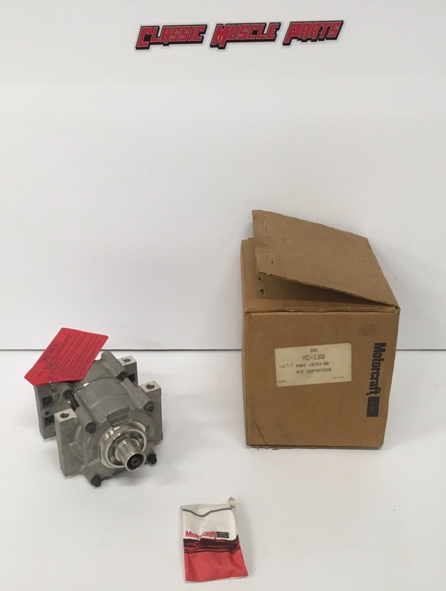 NOS Ford Lincoln Mercury A/C Compressor YC-180 F6DZ-19703-AA OEM