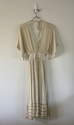 faithfull the brand mustang midi dress Faithfull the Brand | Dresses | Faithfull The Brand Mustang Midi Dress In Camp Cove Stripe Print Size 8
