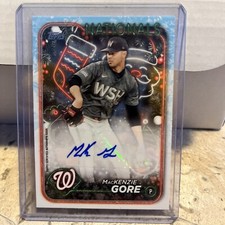 2024 Topps Holiday - Mega Box Autographs #HAC-MG Mackenzie Gore (AU)