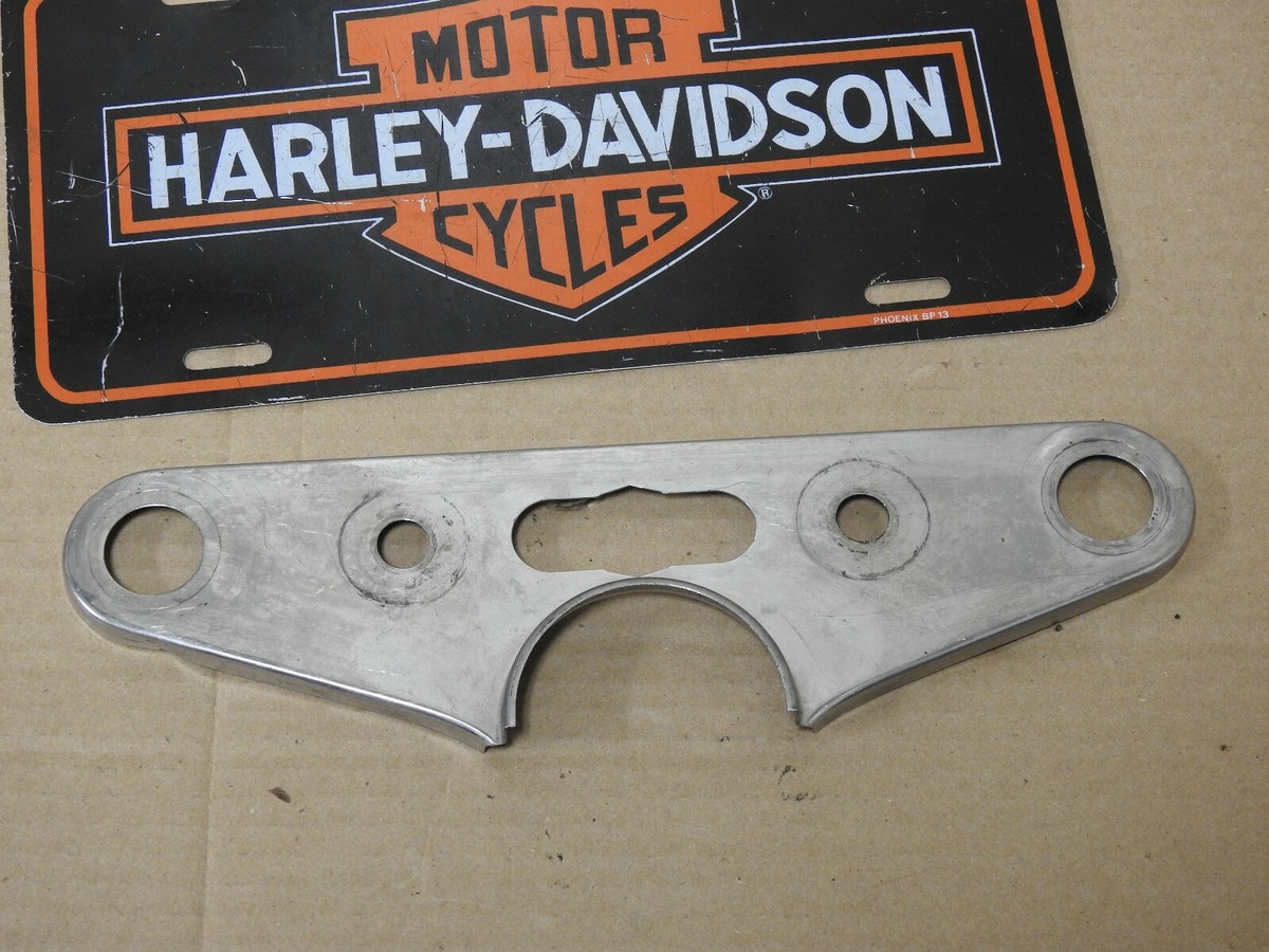 Harley Davidson Front End Top Triple Tree Fork Cover Panhead | eBay