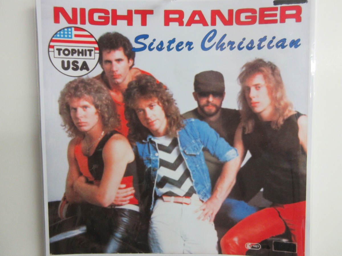 💥' NIGHT RANGER ' HIT 45 + PICTURE [SISTER CHRISTIAN] 1984 !💥 | eBay