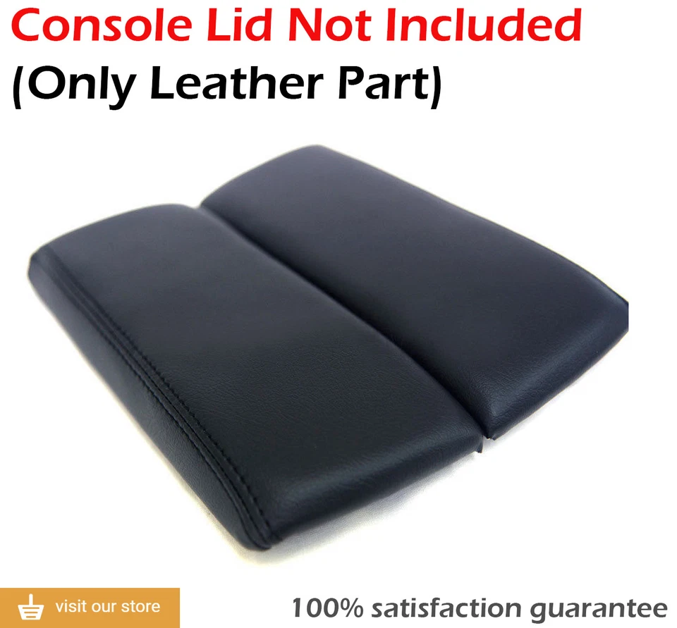 Apoio de braço console central capa de couro sintético para Mazda CX-9 10-15 preta - Imagem 2 de 4