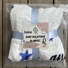 Milestone Blanker Baby Monthly Baby Shower Growth Chart Photography zodiac theme