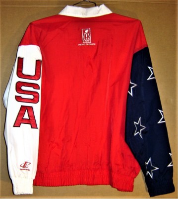 1996 USA ATLANTA OLYMPIC Logo 7 Nylon Zippered Size XL JACKET | eBay