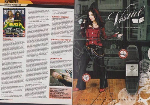 Revolver Magazine #56 Hottest Chicks in Metal Again We Rise Face Time Neurosis - Picture 6 of 14