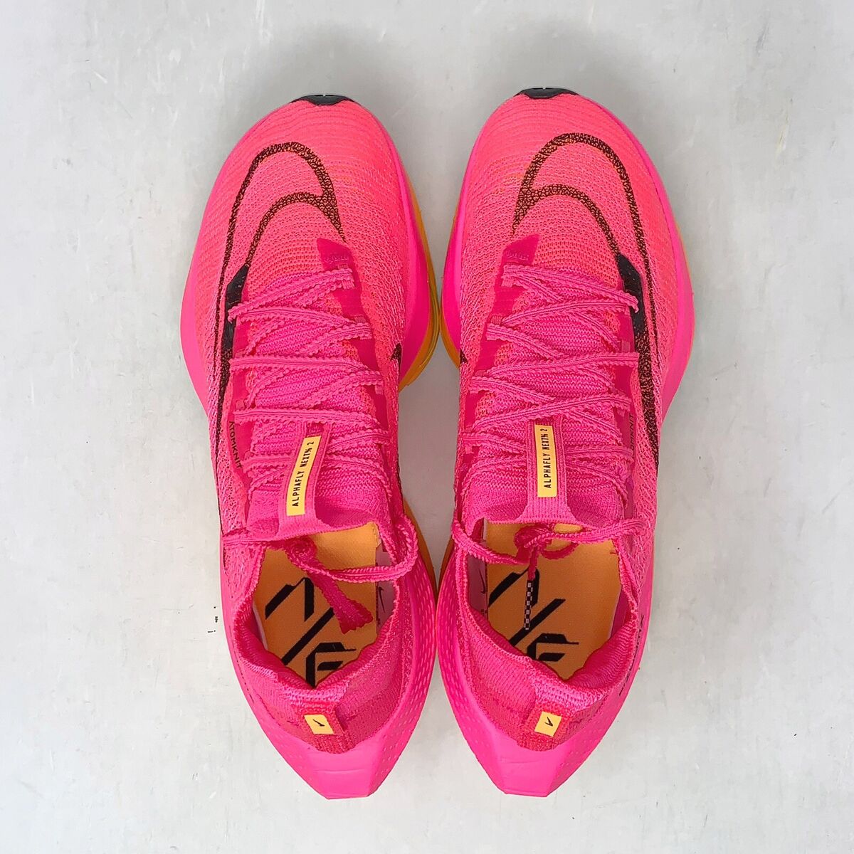 Nike Air Zoom Alphafly NEXT% 2 Pink Running Sneakers, Size Nike Air Zoom Alphafly NEXT% 2 Pink Running Sneakers, Size