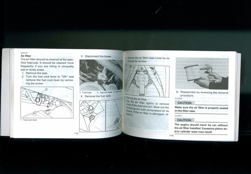 Yamaha XJ600S Diversion (1995-on) Owners Riders Manual Hand-Book XJ 600 S FM80 - Picture 9 of 13