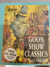 (More)Goon Show Classics BBC 20 Crazy Episodes SEALED Cassette Tape