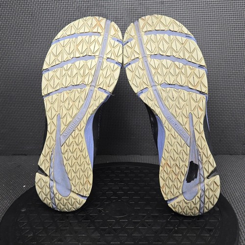 Merrell Bare Access Flex Shoes Womens Sz 7 Black Blue Athletic Trainers Vibram - Picture 7 of 9