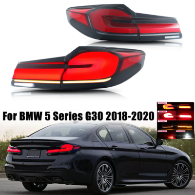 Set LED Tail Light For BMW 5 Series G30 525 530 535 540 2017-20